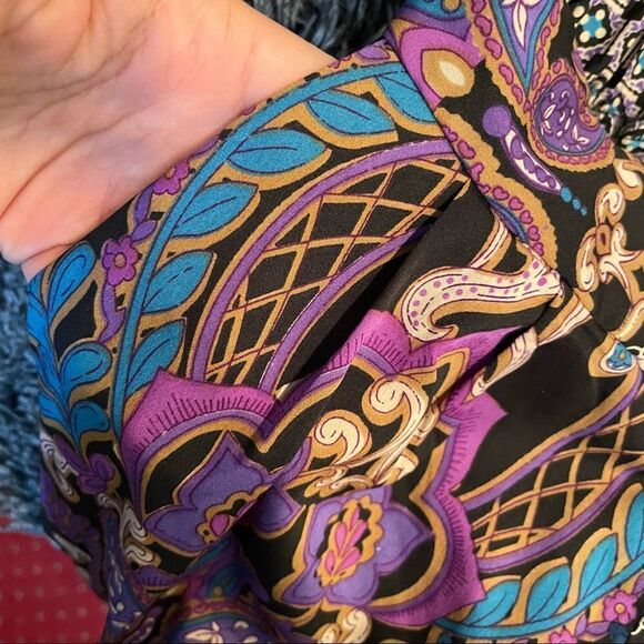 Beware Printed Palazzo Pants - Picture 6 of 7